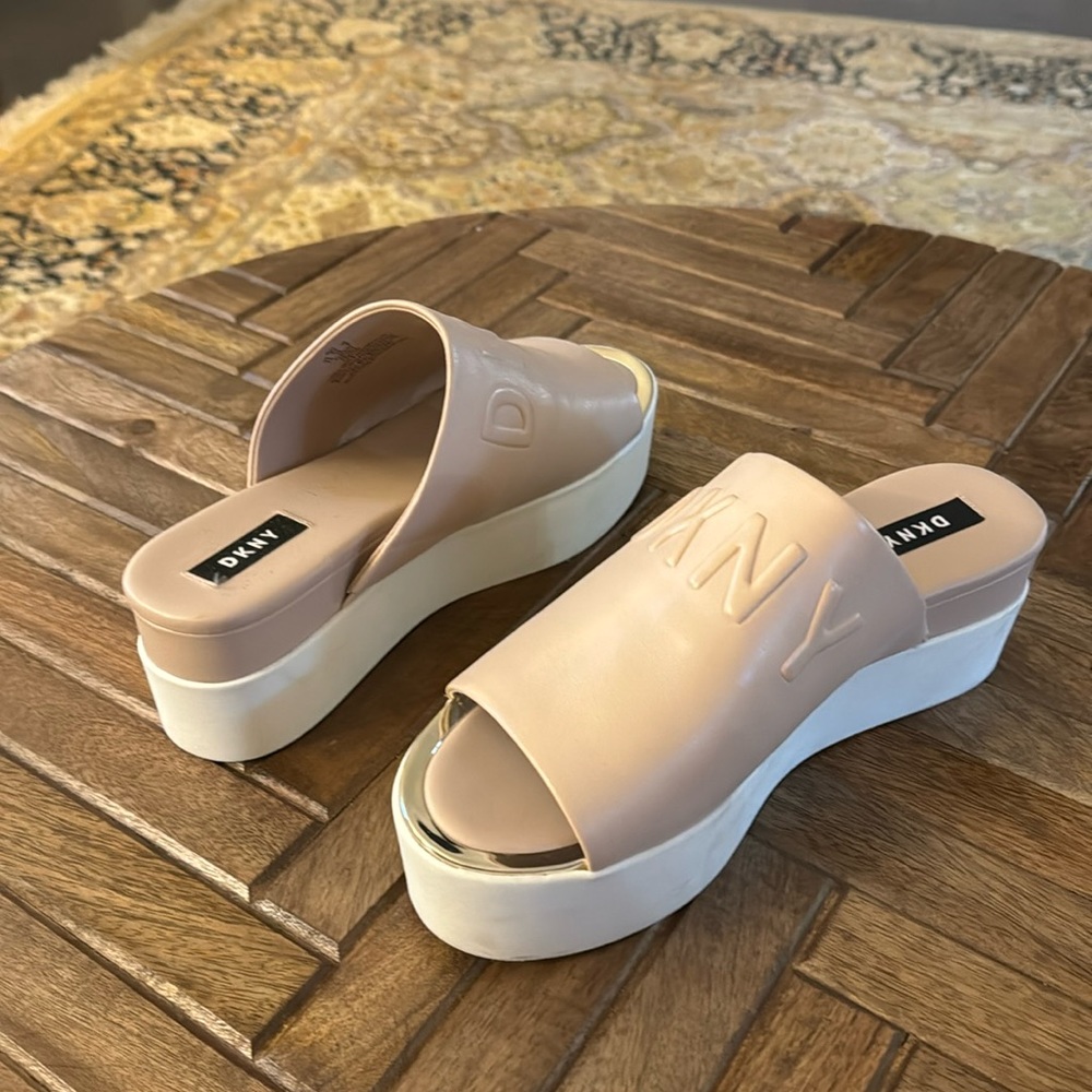 DKNY wedge sandals